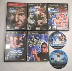 Smackdown Vs. Raw 2006 2007 2008 Here Comes The Pain Bring It PS2 Wrestling Lot