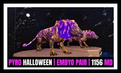 ARK Survival Ascended PvE PYROMANE HALLOWEEN 1156 BASE PYRO PC/XBOX/PS5 ASA