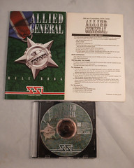 Allied General (PC, 1995) CD War Strategy Rule Book Win 95 SSi Mindscape