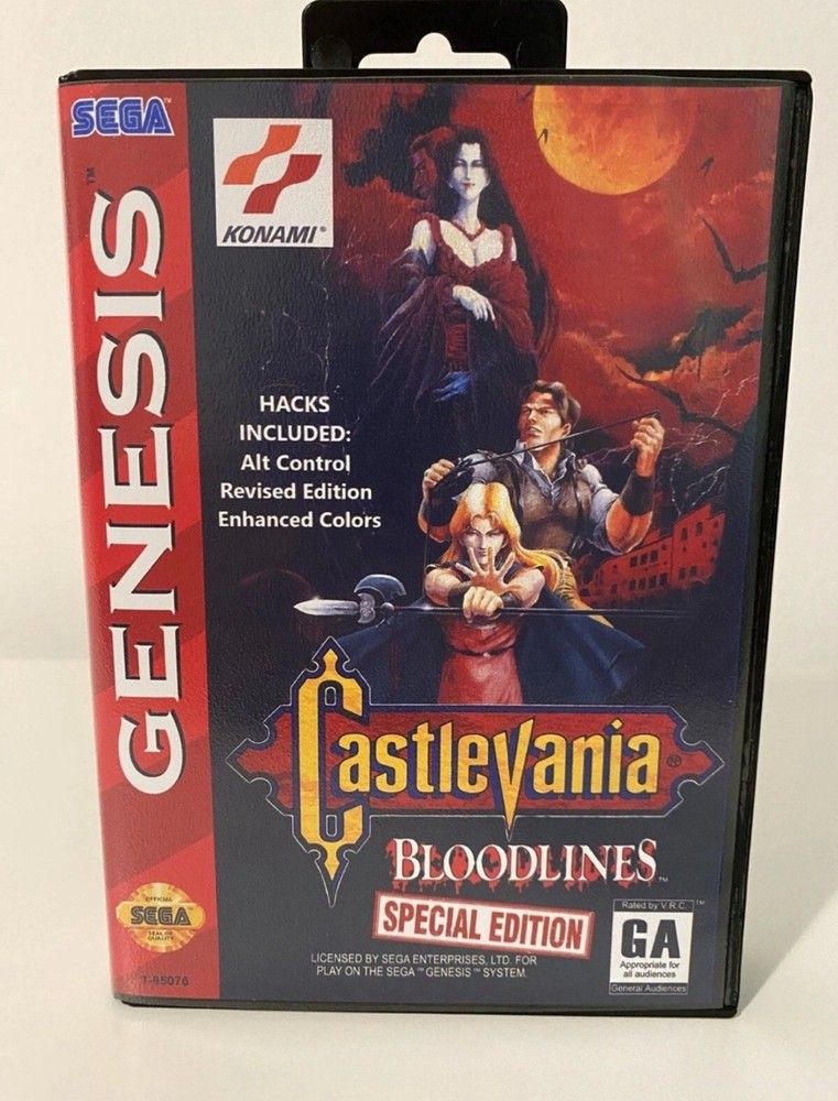 Castlevania Bloodlines Special Edition (Sega Genesis)