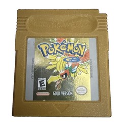 Pokemon Gold Version (Nintendo Game Boy Color, 2000)