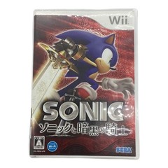 Nintendo Does not apply Sonic and the Black Knight Wii Game Junk JAPAN