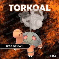 Torkoal #324 | Regional Pokemon