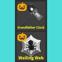 Flee the facility hammer set- GRANDFATHER CLOCK SET