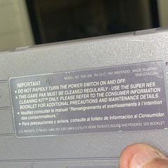 Super Mario Kart (Nintendo SNES) CART W Manual Authentic Tested Free Shipping