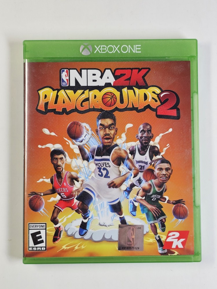 NBA 2K Playgrounds 2 CIB (Xbox One, 2018) Complete In Box, Tested