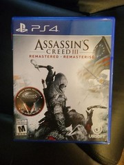 Assassin’s Creed III 3: Remastered Sony PlayStation 4 PS4, 2019