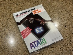 NEW Vintage E.T. Phone Home Atari Computer Game Atari 400/800XL/XE 1982