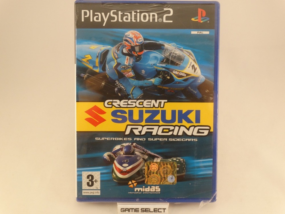 CRESCENT SUZUKI RACING Sony PlayStation 2 PS2 PAL New Sealed