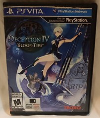 Deception IV: Blood Ties (Sony PlayStation Vita, 2014) Preowend