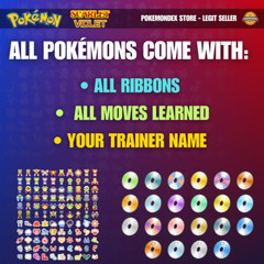 ⭐️ 6IV MIRAIDON • KORAIDON ⭐️ Customize ⭐️ – Pokemon SCARLET & VIOLET ✨