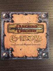 Dungeons and Dragons 3rd ed – E-tools Character & Monster Generator CD WTC12006