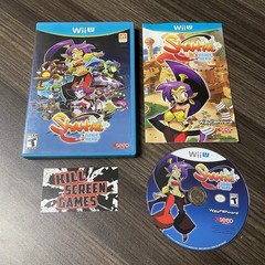 Shantae: Half-Genie Hero Nintendo Wii U COMPLETE Disc + Case + Manual