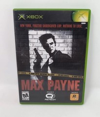 Max Payne (Microsoft Xbox, 2001) Complete with Manual CIB