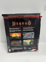 Blizzard Diablo 1 Windows 95 PC Big Box Game w/ Minty CD-ROM, Manual, Inserts