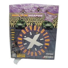 1995 REVOLUTION X CD-ROM Arcade Video Game Aerosmith Retro 90s NEW IN BOX