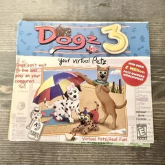 Dogz 3 PC Game 1998 Virtual Pet CD-ROM w/ Case No Manual Win 95/98