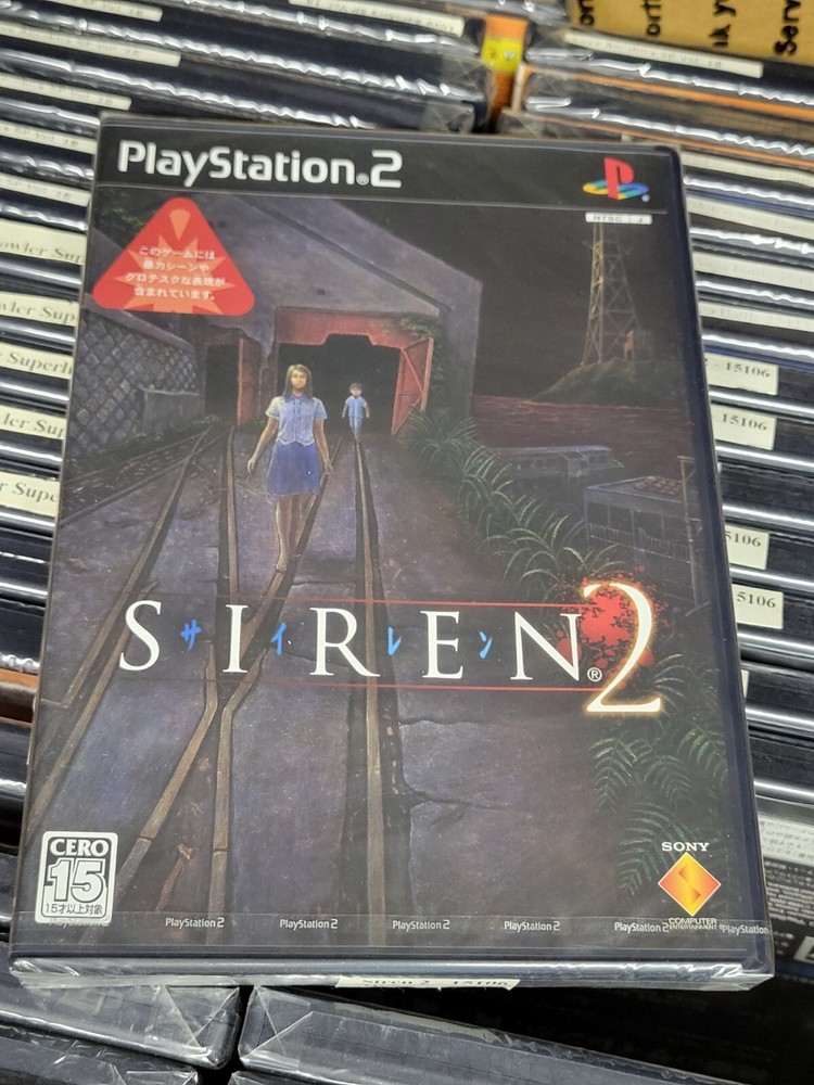 Siren 2 (2006, SCEI) Brand New Factory Sealed Japan Playstation 2 PS2 Import
