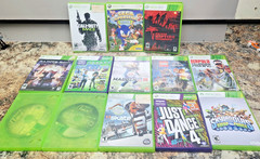 Lot of 9 various Xbox 360 Games Nice Condition 3 Standing Are Scratched & Free