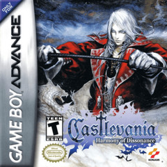 Castlevania Harmony of Dissonance GBA Video Game Gameboy Advance 2002