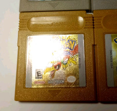 Pokemon Gold + Silver Lot Of 9 Gameboy Color Lot Authentic Dry Batteries Tested