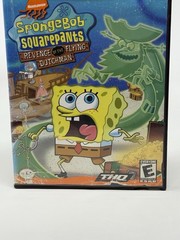 SpongeBob Revenge of the Flying Dutchman Nintendo GameCube Game + Case Mint Disc