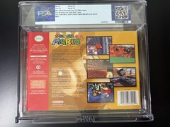 Super Mario 64 Original Version Nintendo 64 N64 Complete In Box Graded PSA 9.4