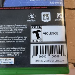 Fortnite (Xbox One, 2017) Video Game + Inserts, Green Case! EUC NO CODES