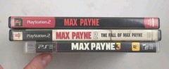 Max Payne Trilogy PS2 PS3 Max Payne 1 2 3 Bundle Lot CIB Rockstar Complete