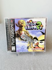 Point Blank 2 (Sony PlayStation 1, 1999) Game Disc in box w/booklet