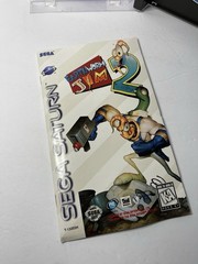 Earthworm Jim 2 (Sega Saturn gamesoft, 1996) CIB W/Reg Card ~Clean Disc👀 Rare🔥