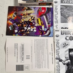 3 Game Lot – Virtua Fighter 2 Virtua Cop Dayton USA – Sega SATURN – NFR Lot
