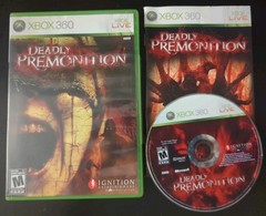 Deadly Premonition Microsoft Xbox 360 2010 survival horror game CIB complete