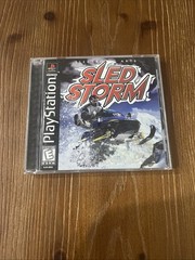 Sled Storm (Sony PlayStation 1, 1999) Black Label Complete