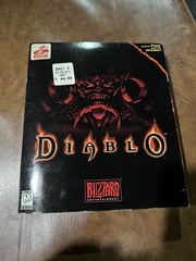 Original Diablo Collectible Big Box Edition of The PC Game with Hellfire DLC CD