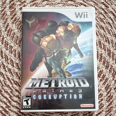 Nintendo Metroid Prime 3: Corruption Science Fiction Shooter Wii Manual Incl.