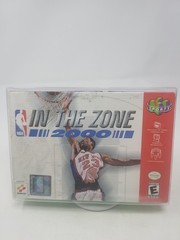 NBA in the Zone 2000 N64 – Authentic Complete In Box CIB – Reg Card Rare
