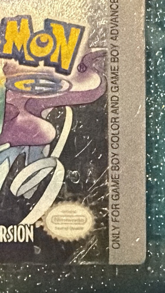 Nintendo Pokémon Crystal Version Nintendo Game Boy Color NTSC-U/C E Game