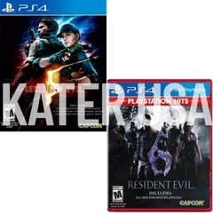 Resident Evil 5 + 6 Playstation Hits PS4 Brand New Bundle (Action/Adventure)