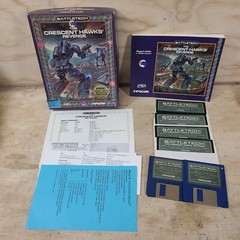 BattleTech Crescent Hawks Revenge IBM Big Box PC Game Infocom