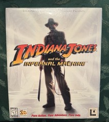 Vintage 1999 Indiana Jones And The Infernal Machine Big Box PC Game NEW SEALED