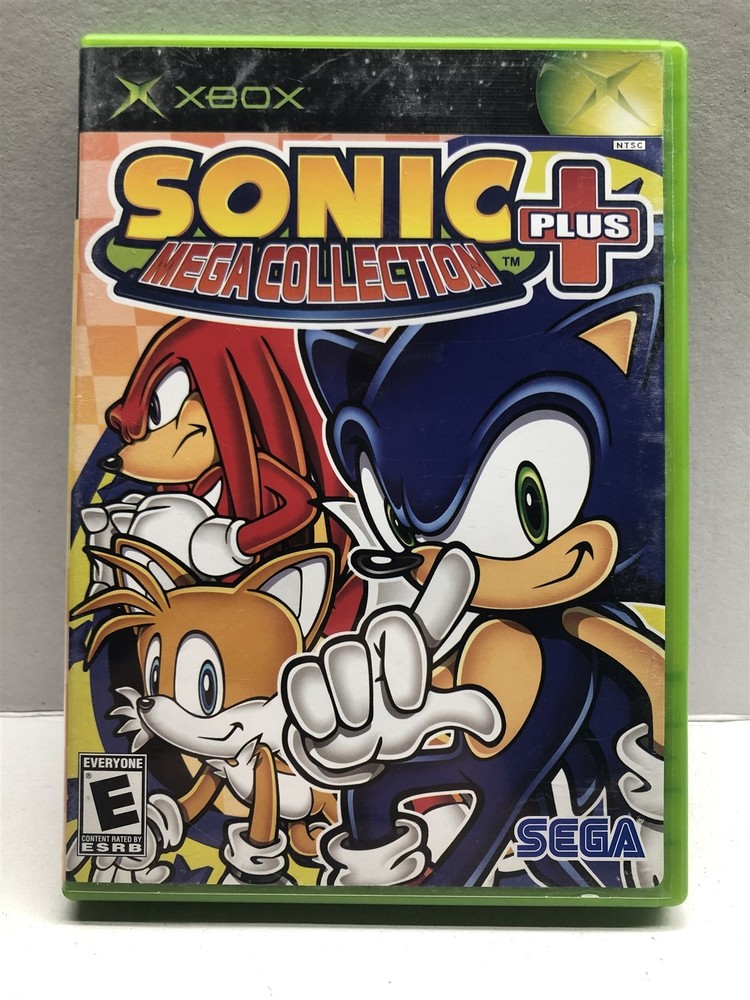 Sonic Mega Collection Plus (Xbox, 2004) Clean Tested Working – Free Ship