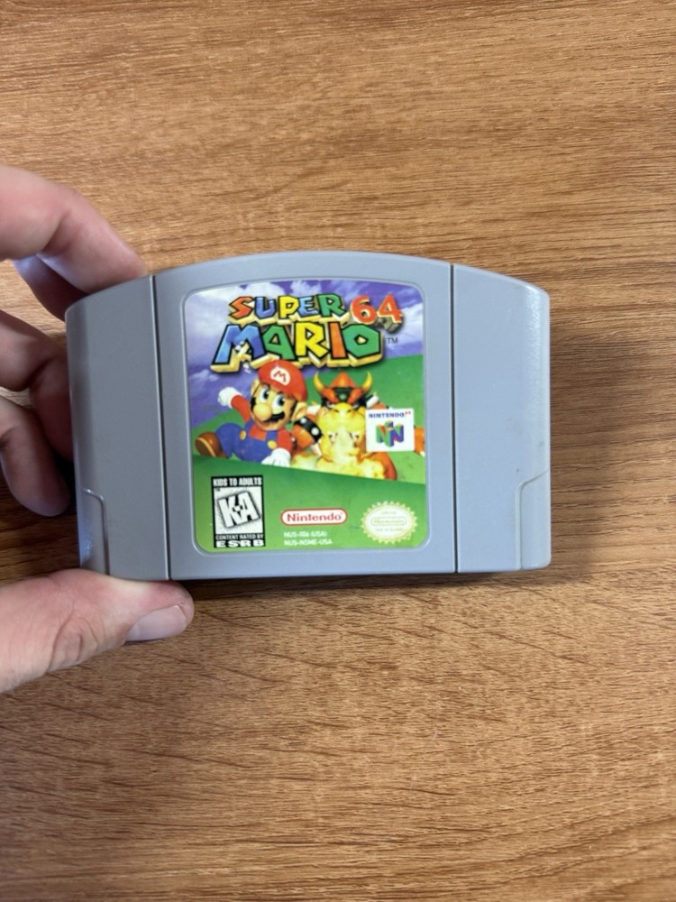 Super Mario 64 (N64 Nintendo 64, 1996) Authentic Cartridge Only