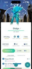 Pokémon PTC Go – Shiny Diagla – Palkia Special Background Go Tour Kalos 2026 ✨