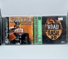 Road Rash 3D Jailbreak PlayStation 1 PS1 Games LOT Bundle CIB Complete Reg Cards