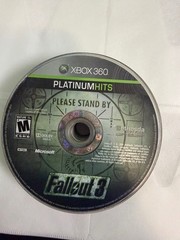 Fallout 3 Platinum Hits Xbox 360 Video Game RPG Open World NTSC