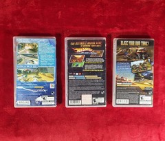 Wipeout Pure, Hot Wheels Ultimate, Burn Out Legends, & ATV Sony PSP – Lot of 4