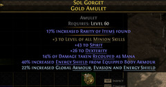 Amulet 3 To Minion Skill Path of Exile 2 Return of the Ancients League POE 2