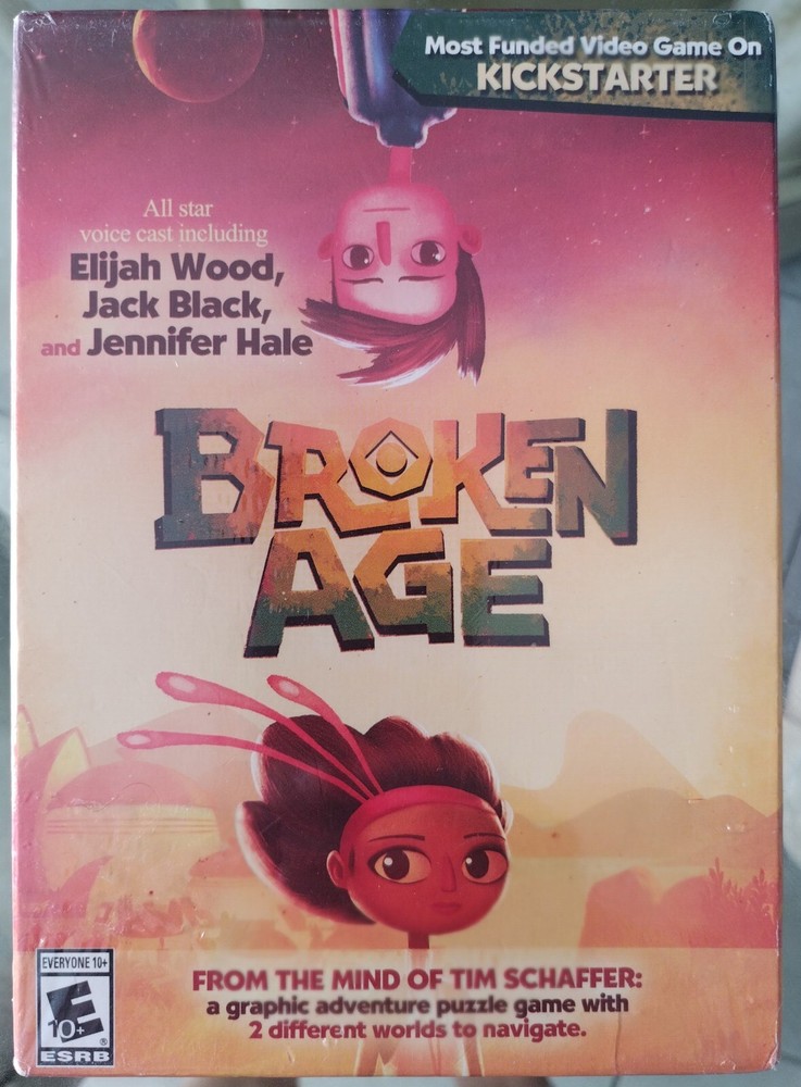 Broken Age PC Game (Windows, MAC, Linux) Elijah Wood, Jack Black