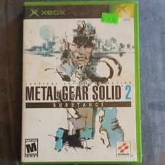 Konami Metal Gear Solid 2: Substance Xbox NTSC-U/C 2003 Tactical Espionage M